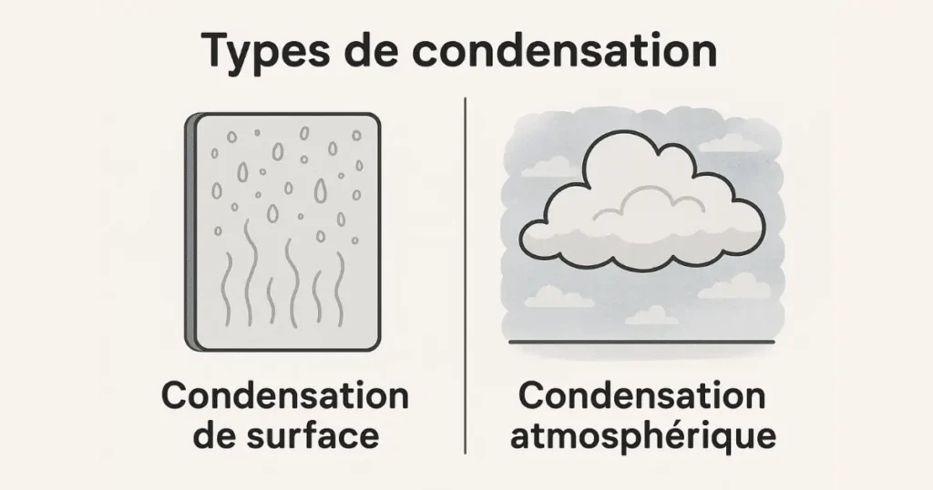 Types de condensation
