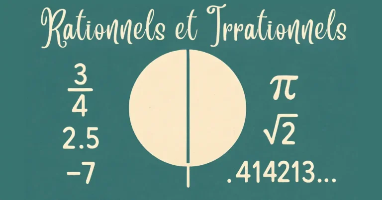 Nombres rationnels et irrationnels